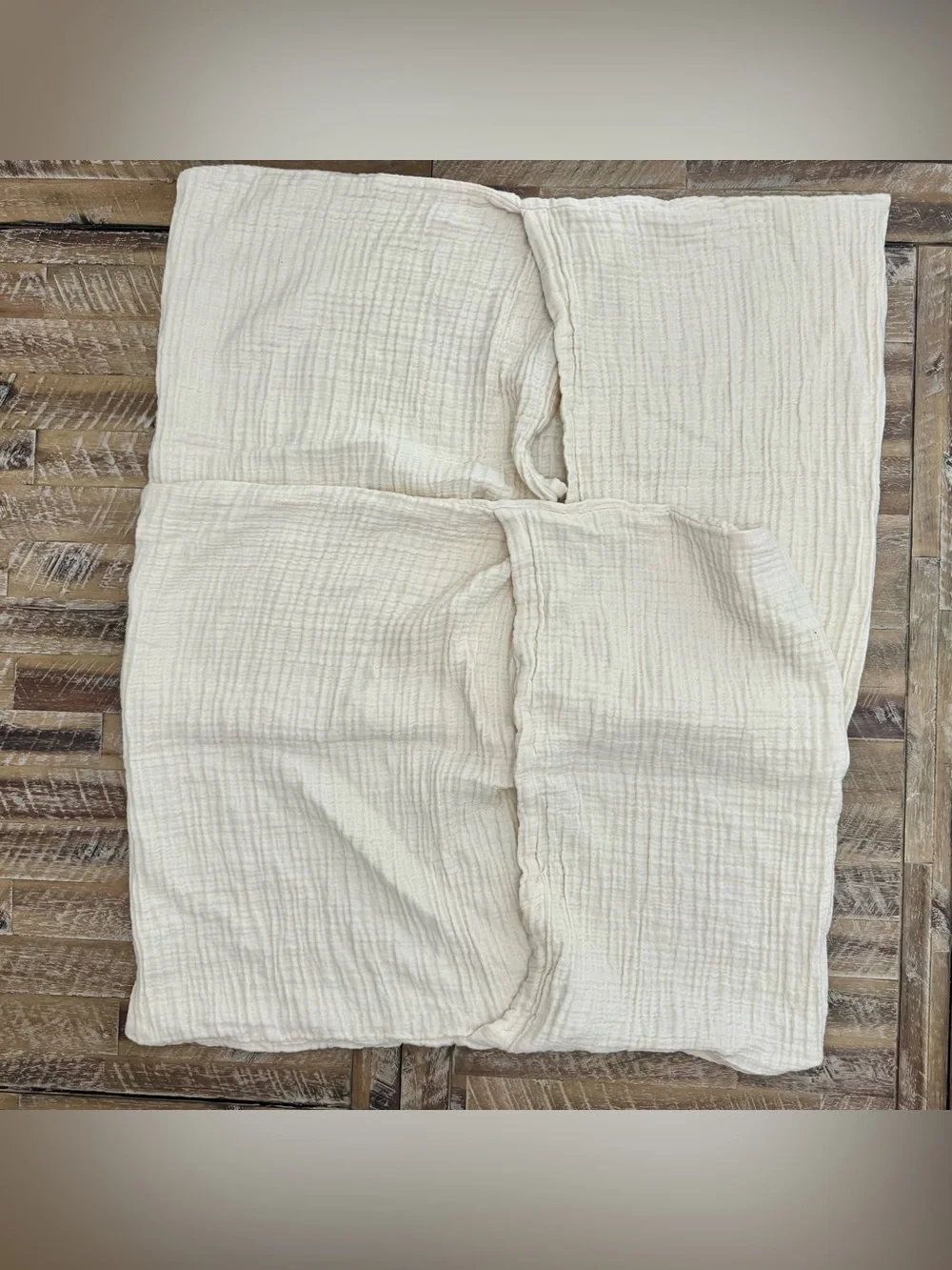 Quince Organic Cotton Standard/Queen   Pillowcase Shams (2 count) - Undyed